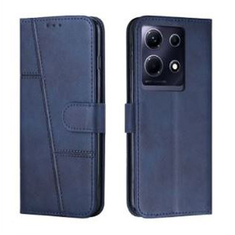 RETRO BOOKLET LEATHER WALLET CASE FOR INFINIX NOTE 30 4G