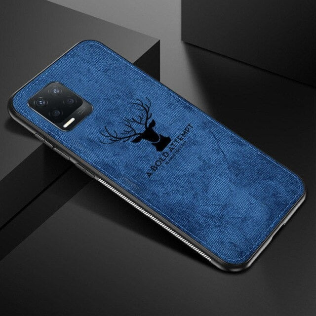 Oppo A54 Shockproof PU Leather Phone Case
