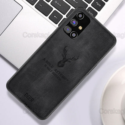 Samsung A31 Luxury Shockproof PU Leather Phone Case 