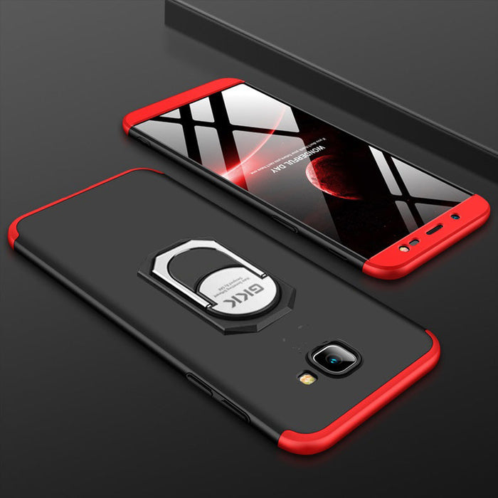 [FREE SHIPPING] Gkk 3in1 Full Protection Case With Ring Holder For Samsung J4/J4 Prime