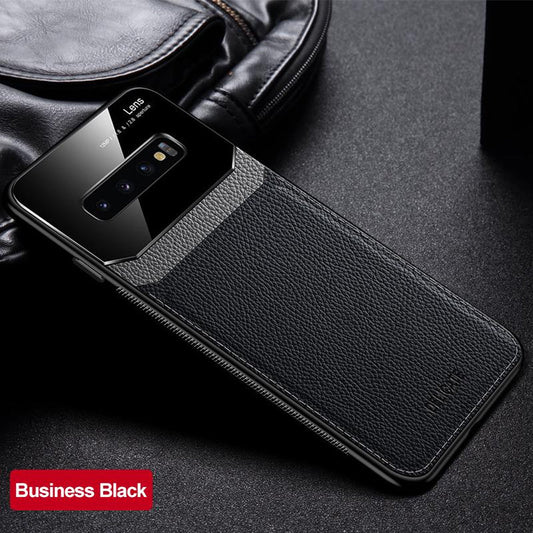 [FREE SHIPPING] LUXURY LEATHER CASE FOR SAMSUNG S10