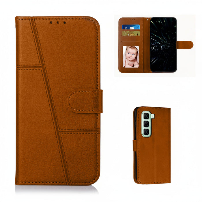 [FREE SHIPPING] BOOKLET LEATHER CASE FOR INFINIX HOT 60/60i