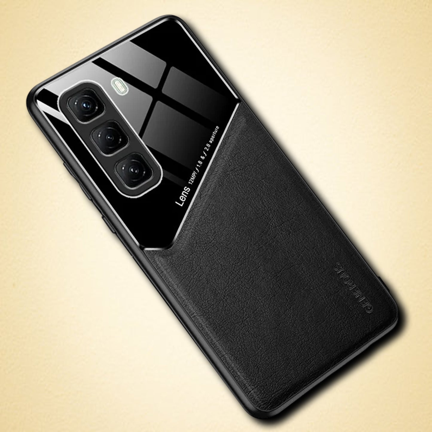 [FREE SHIPPING] LUXURY LEATHER CASE FOR INFINIX HOT 50 PRO PLUS