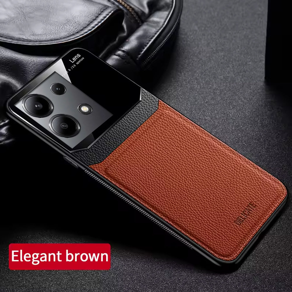[FREE SHIPPING] LUXURY LEATHER CASE FOR REDMI NOTE 13 PRO