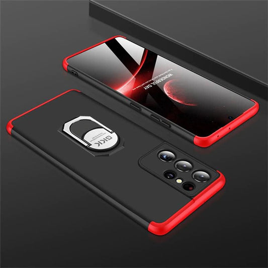 [ FREE SHIPPING] Samsung Galaxy S21 Ultra - Gkk Original Shock Proof Full Protection Cover 360 Case With Ring Holder