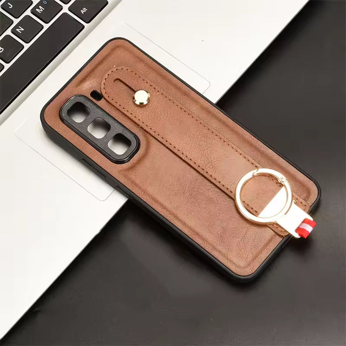 [FREE SHIPPING] BUSINESS PU LEATHER CASE FOR INFINIX HOT 50 PRO PLUS