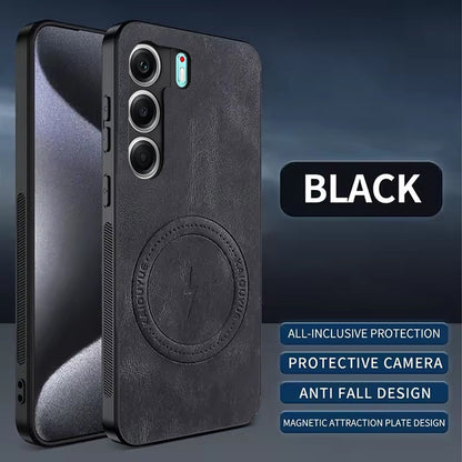 [FREE SHIPPING] SLIM MAGSAFE LEATHER CASE FOR TECNO CAMON 40 PRO