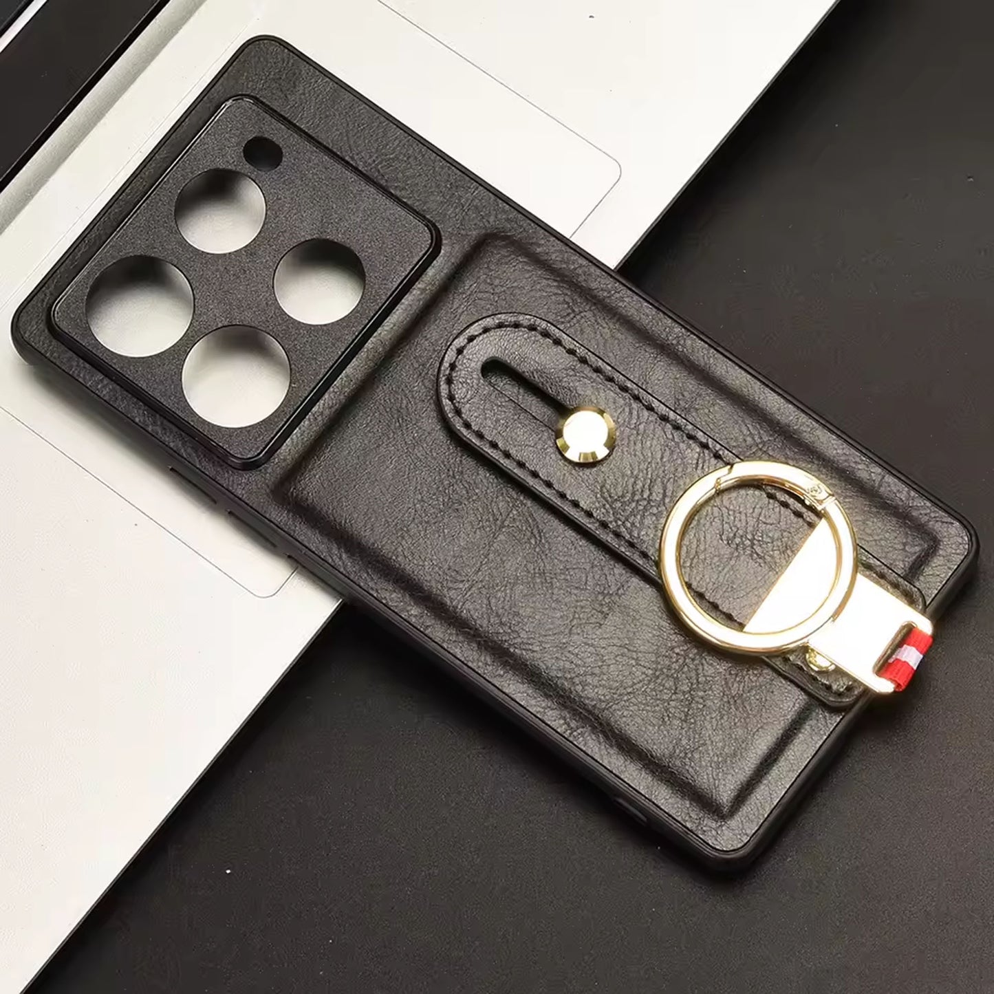 [FREE SHIPPING] BUSINESS PU LEATHER CASE FOR INFINIX NOTE 40