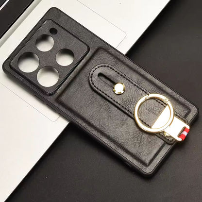 [FREE SHIPPING] BUSINESS PU LEATHER CASE FOR INFINIX NOTE 40