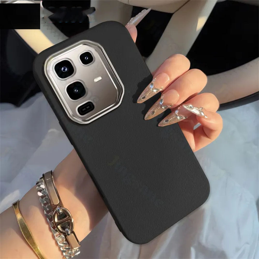 [FREE SHIPPING] MATTE LEATHER TEXTURED SKIN SLIM CASE FOR INFINIX NOTE 50/NOTE 50 PRO