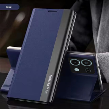 [FREE SHIPPING] CLASSIC BUSINESS FLIP CASE FOR  REDMI NOTE 13 PRO