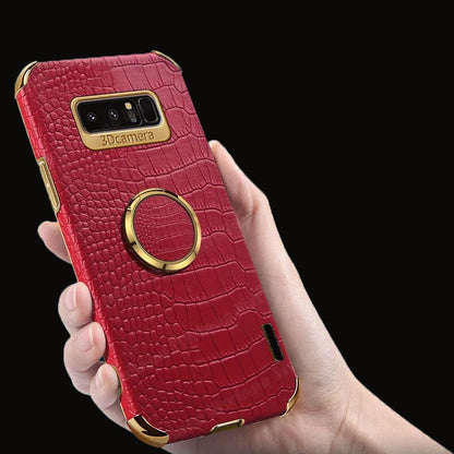 [ FREE SHIPPING] Crocodile Pattern Leather Case For Samsung Note 8
