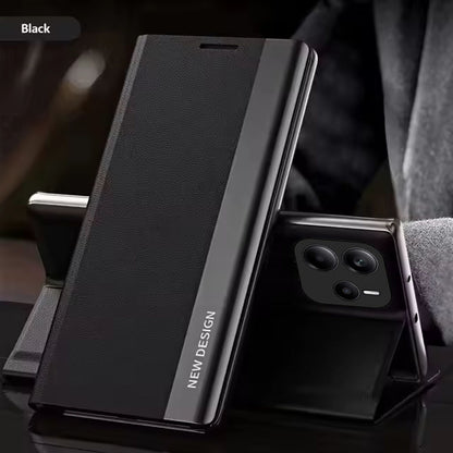 [FREE SHIPPING] CLASSIC BUSINESS FLIP CASE FOR  REDMI NOTE 14