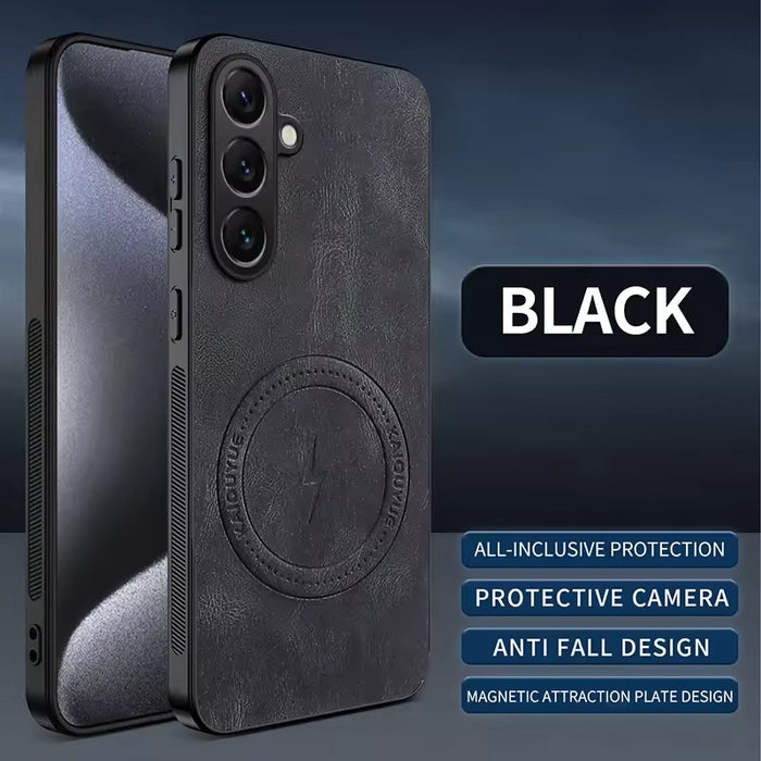 [FREE SHIPPING] SLIM MAGSAFE LEATHER CASE FOR SAMSUNG A56