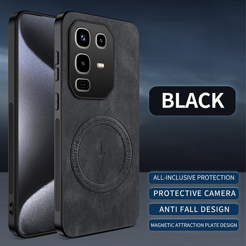 [FREE SHIPPING] SLIM MAGSAFE LEATHER CASE FOR INFINIX NOTE 50/ NOTE 50 PRO