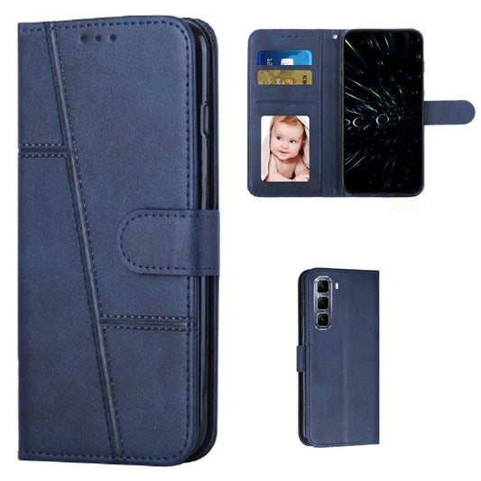 [FREE SHIPPING] BOOKLET LEATHER CASE FOR INFINIX HOT 50 PRO PLUS