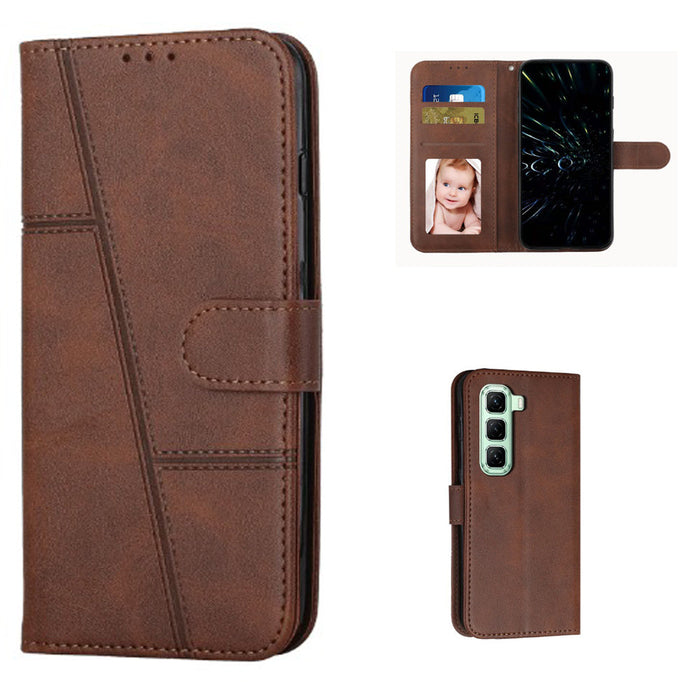 [FREE SHIPPING] BOOKLET LEATHER  CASE FOR INFINIX HOT 50