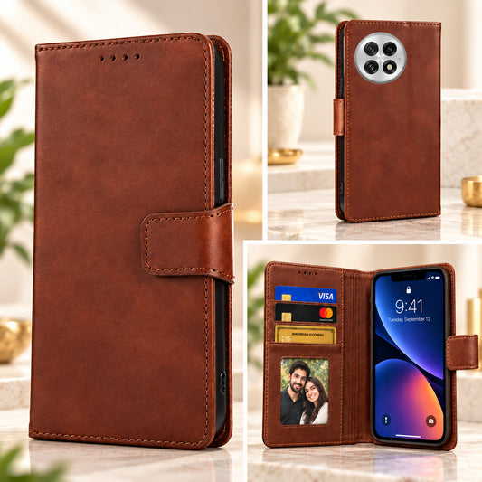 [FREE SHIPPING] FLIP LEATHER CASE FOR ONEPLUS 13