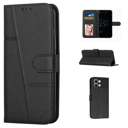[FREE SHIPPING] BOOKLET LEATHER CASE FOR INFINIX NOTE 60 PRO