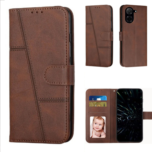 [FREE SHIPPING] BOOKLET LEATHER CASE FOR REDMI A5