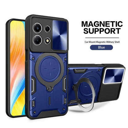 [Free Shipping} METAL RING HOLDER CASE FOR INFINIX NOTE 30 PRO