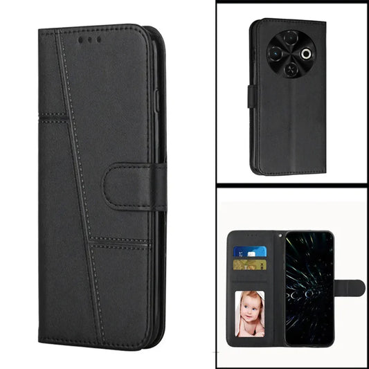 [FREE SHIPPING] BOOKLET LEATHER CASE FOR TECNO SPARK 30C