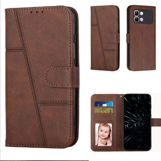 [FREE SHIPPING] BOOKLET LEATHER CASE FOR INFINIX SMART 20