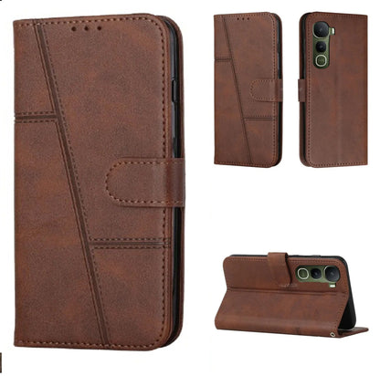 [FREE SHIPPING] BOOKLET LEATHER CASE FOR VIVO Y400