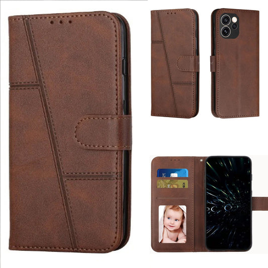 [FREE SHIPPING]BOOKLET LEATHER FLIP WALLET CASE FOR OPPO RENO 16F