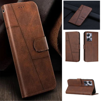 [FREE SHIPPING] BOOKLET LEATHER CASE FOR INFINIX HOT 30 PLAY