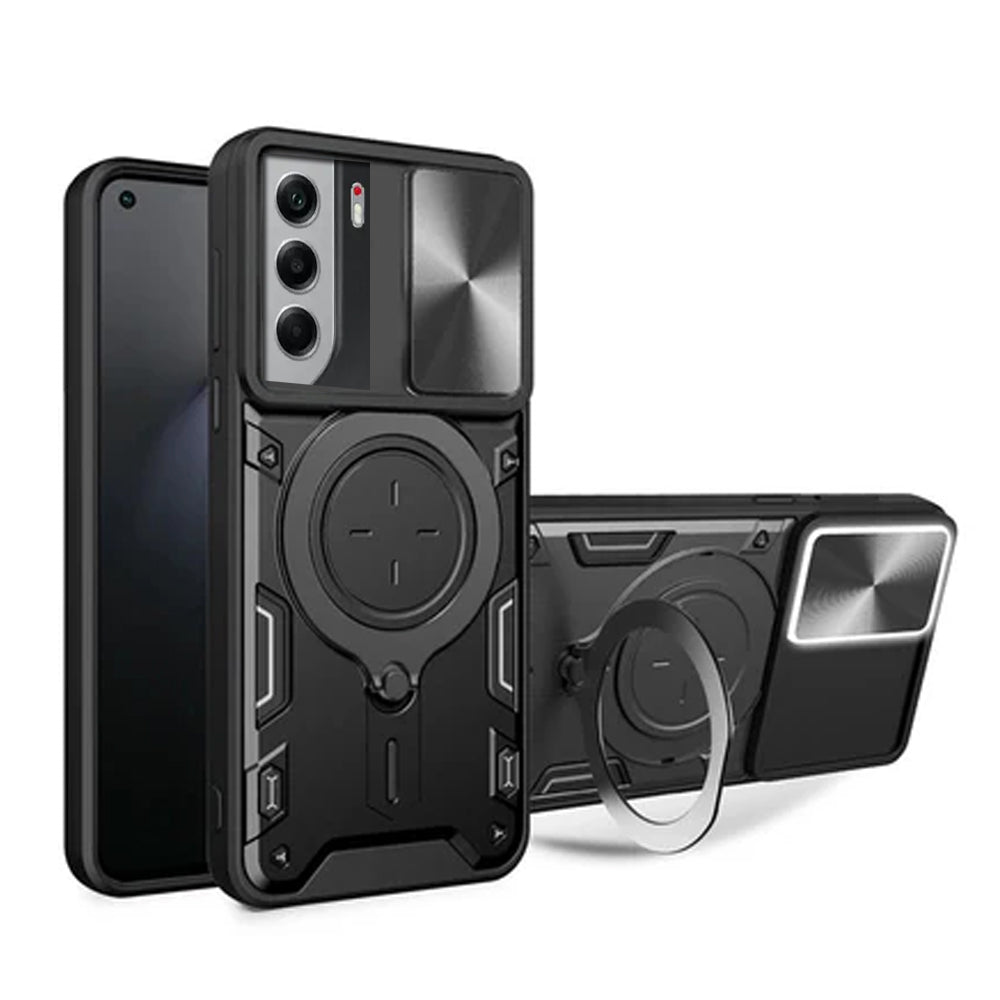 [FREE SHIPPING] METAL RING CASE FOR TECNO SPARK 40 PRO PLUS