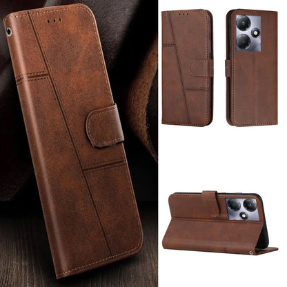 [FREE SHIPPING] BOOKLET LEATHER CASE FOR INFINIX HOT 30 4G