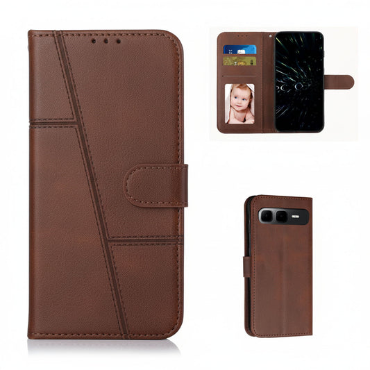[FREE SHIPPING] BOOKLET LEATHER CASE FOR INFINIX SMART 10 PLUS