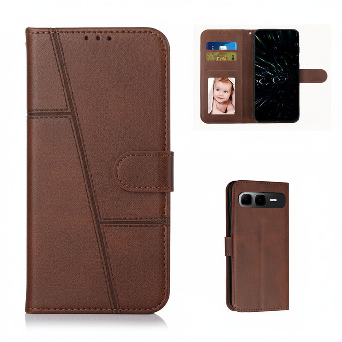 [FREE SHIPPING] BOOKLET LEATHER CASE FOR INFINIX SMART 10 PLUS