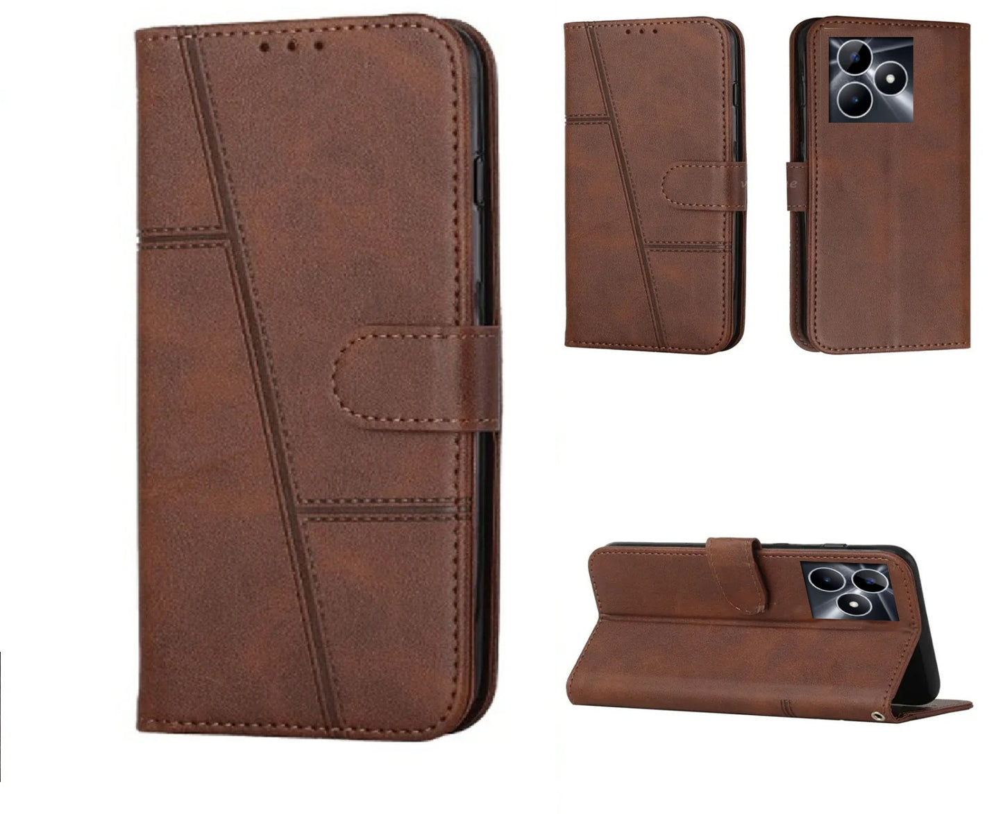 [FREE SHIPPING] BOOKLET CASE FOR REALME NOTE 50/C51/C53