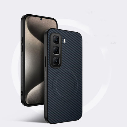 [FREE SHIPPING] CARBON FIBER CASE FOR INFINIX HOT 60 PRO PLUS