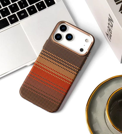 [FREE SHIPPING] WOVEN THIN MAGSAFE CARBON FIBER CASE FOR IPHONE 17 PRO MAX