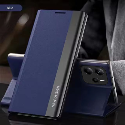 [FREE SHIPPING] CLASSIC BUSINESS FLIP CASE FOR  REDMI NOTE 14