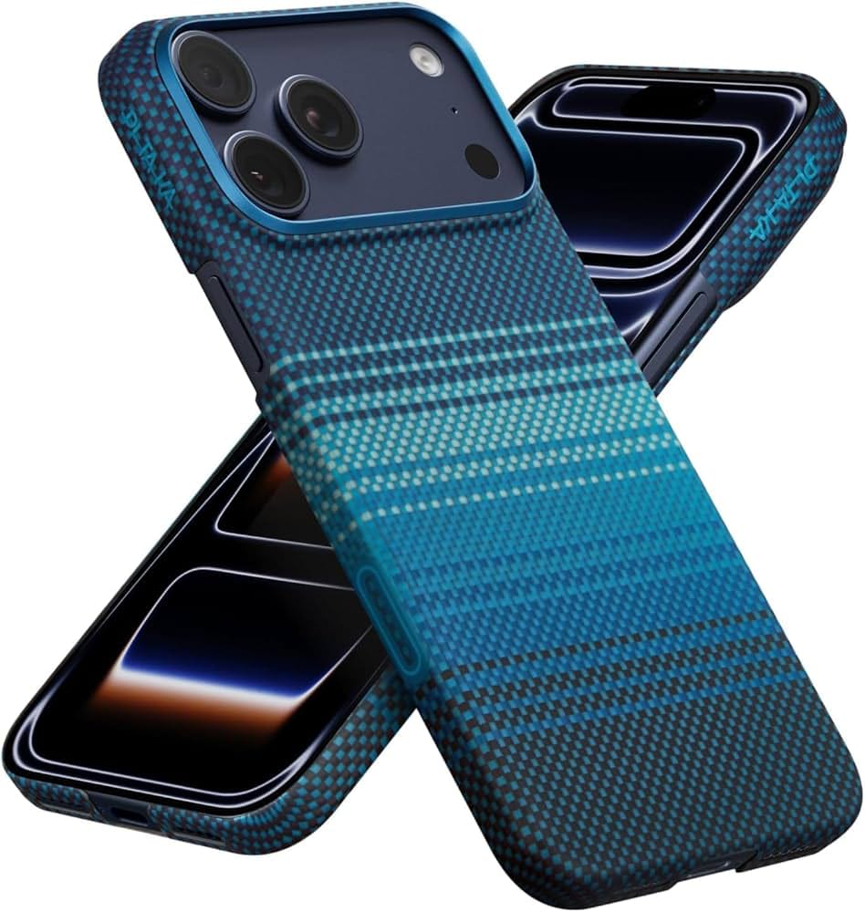 [FREE SHIPPING] WOVEN THIN MAGSAFE CARBON FIBER CASE FOR IPHONE 17 PRO MAX