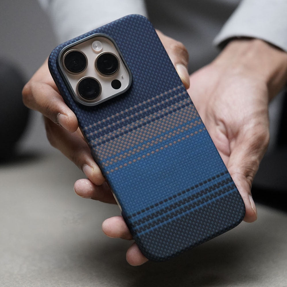 [FREE SHIPPING] WOVEN THIN MAGSAFE CARBON FIBER CASE FOR IPHONE 16 PRO MAX