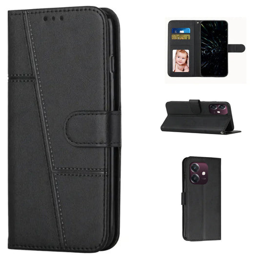 [FREE SHIPPING] BOOKLET LEATHER CASE FOR OPPO A3X