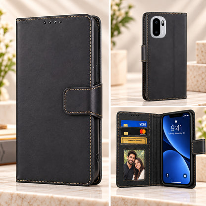 [FREE SHIPPING] FLIP LEATHER CASE FOR ONEPLUS 15R/ACE 6 /ACE 6T
