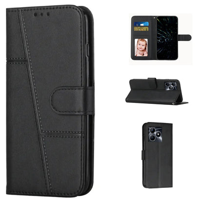 [FREE SHIPPING] BOOKLET LEATHER CASE FOR REALME C53
