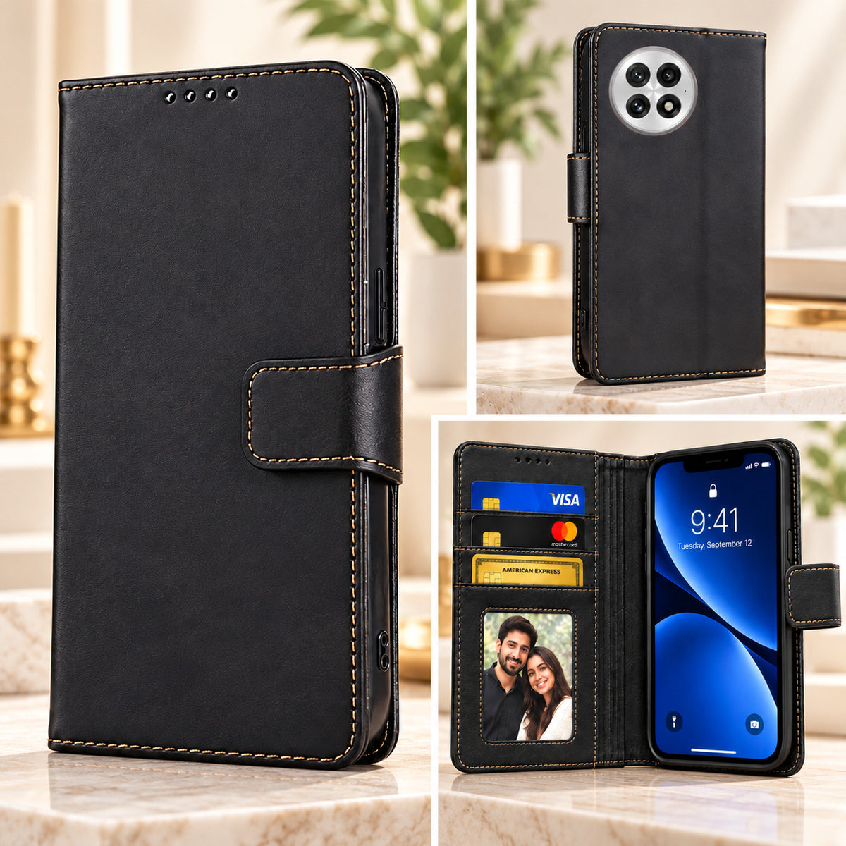 [FREE SHIPPING] FLIP LEATHER CASE FOR ONEPLUS 13