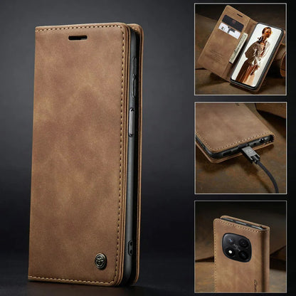 [FREE SHIPPING] CASEME FLIP CASE FOR REDMI NOTE 14 PRO PLUS
