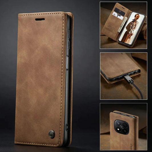 [FREE SHIPPING] CASEME FLIP CASE FOR REDMI NOTE 14 PRO PLUS