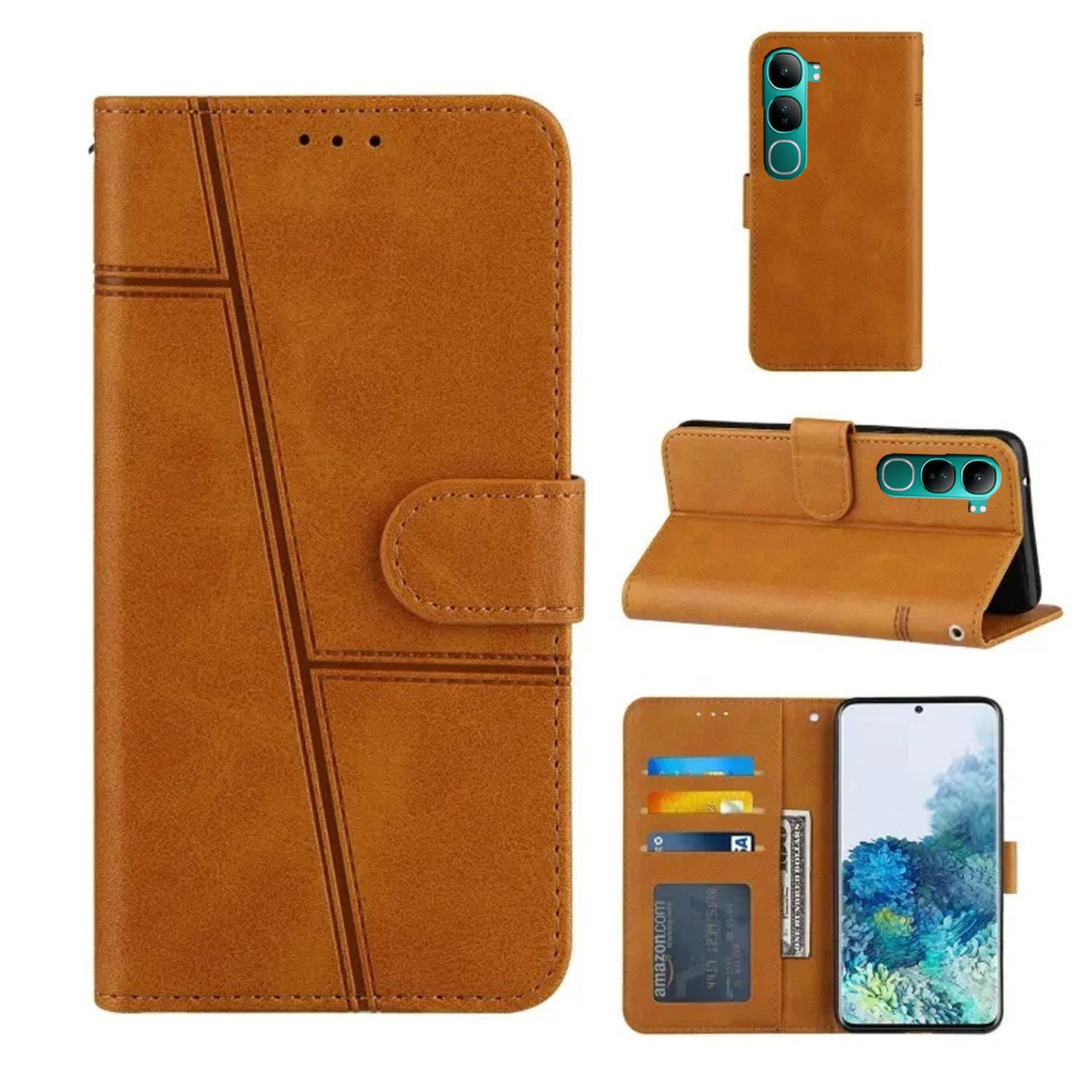 [FREE SHIPPING] BOOKLET CASE FOR VIVO Y200