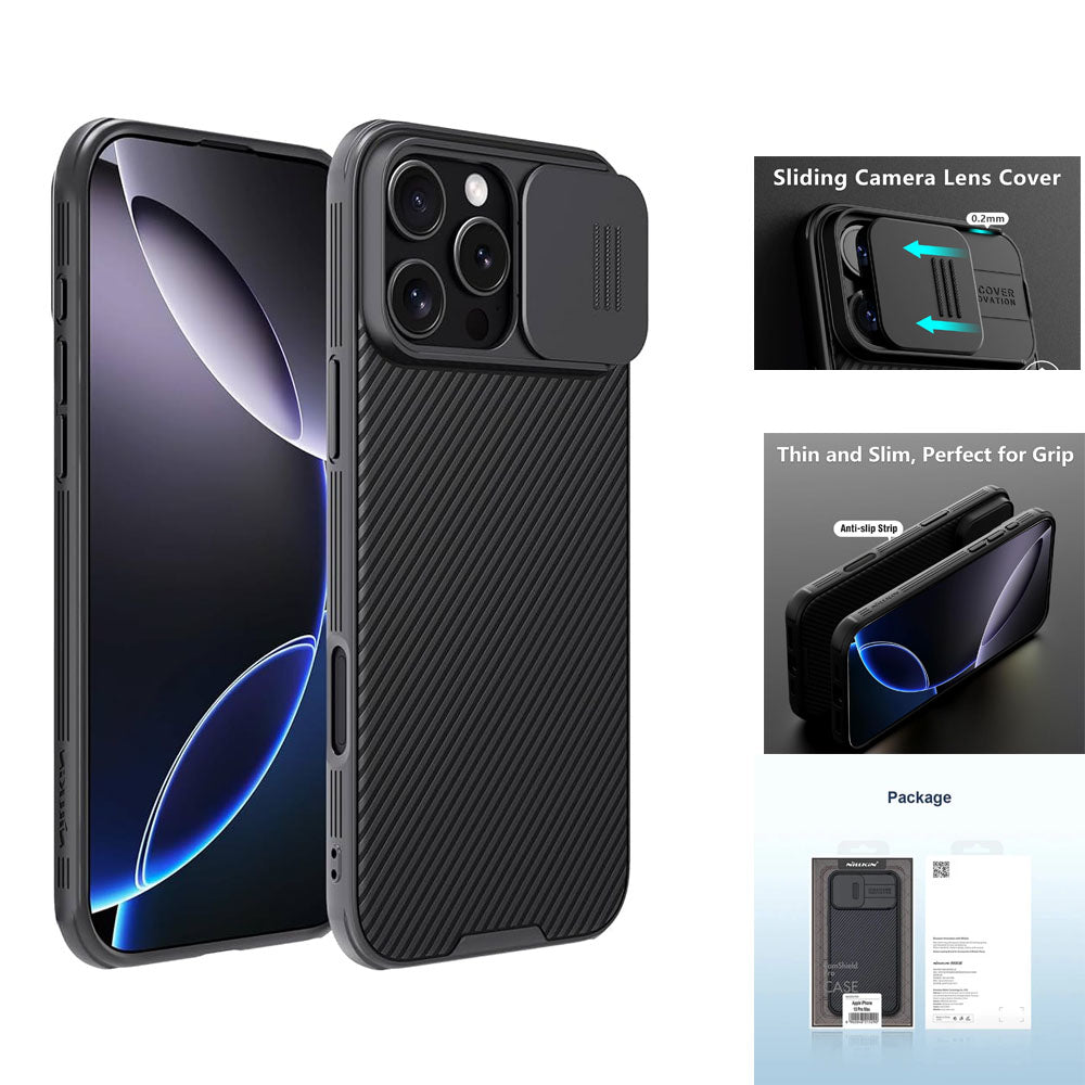 [FREE SHIPPING] NILKIN CAMERA PROTECTION CASE FOR IPHONE 16 PRO MAX