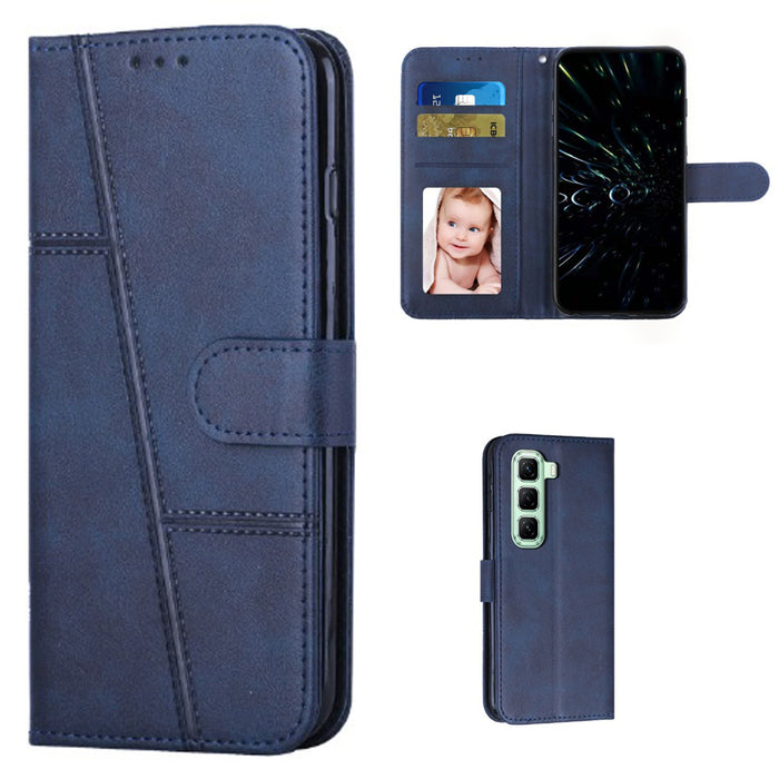 FREE SHIPPING] BOOKLET LEATHER CASE FOR INFINIX HOT 50