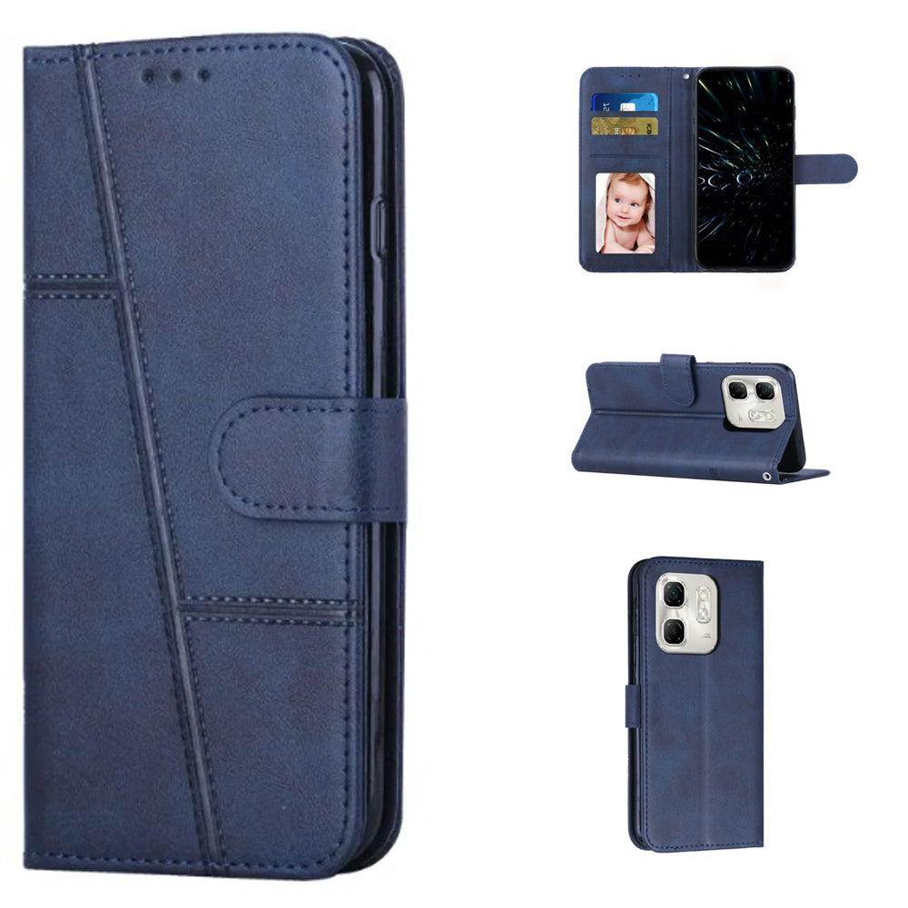 FREE SHIPPING] BOOKLET LEATHER CASE FOR INFINIX HOT 50i/Smart 9